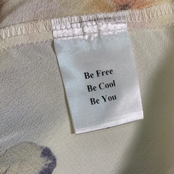 New VRG GRL Love Language Bias Cut Midi Sun Dress Floral AU Size 4‎ US 0 - Picture 8 of 11